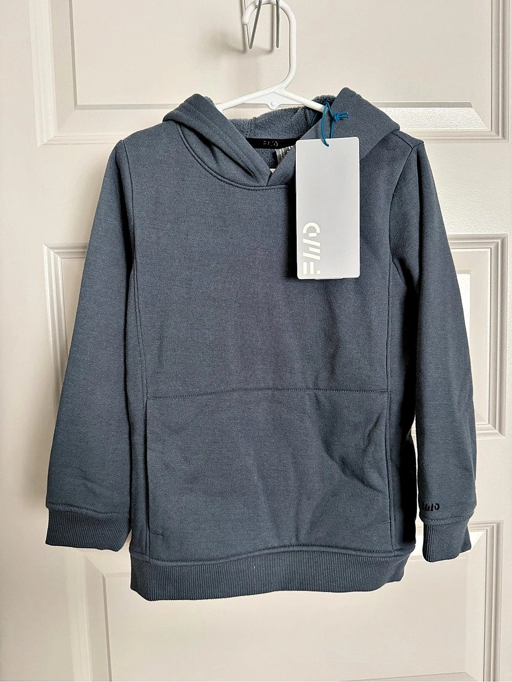 FWD Toddler Boys Core PO Hoodie Boys Size 5T Blue-Gray NWT